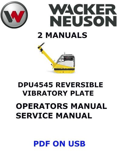 Wacker neuson dpu3760 - wacker,