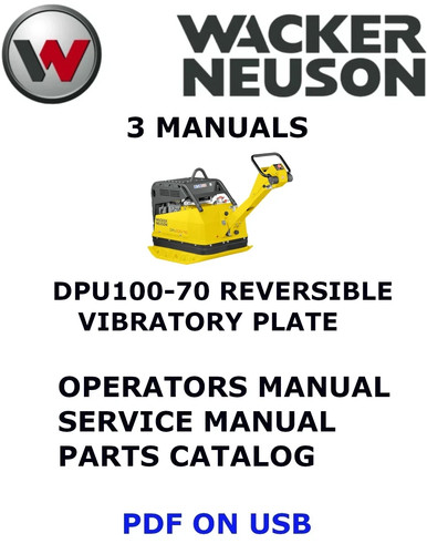 Wacker neuson dpu100 - wacker, dpu100-70