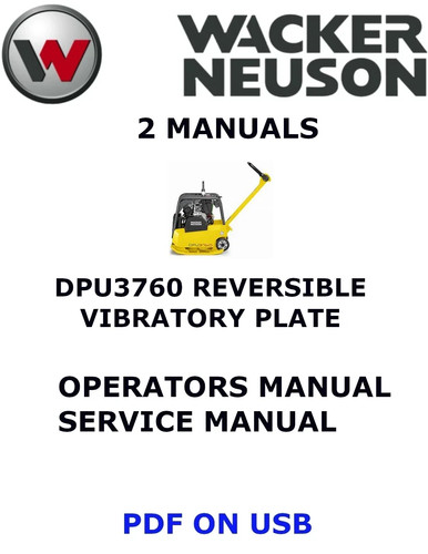 Wacker neuson dpu3760 - wacker,