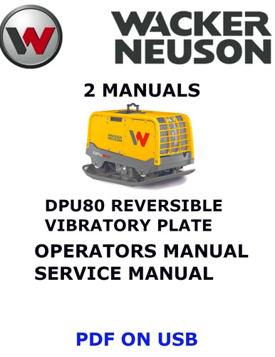 Wacker neuson dpu80 reversible - wacker,